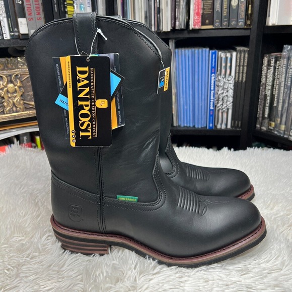 DAN POST ALBUQUERQUE WESTERN BOOTS MENS WATERPROOF BOOTS DP69680 - Picture 1 of 8